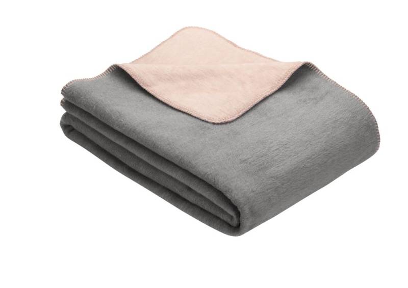 Ibena Uni-Decke-Doubleface DUBLIN 150x200cm in Farbe rosa/grau Ibena Uni-Decke-Doubleface DUBLIN 150x200cm in Farbe rosa/grau von Ibena
