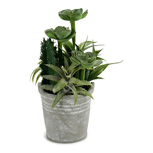 Ibergarden S3601497 Blumentopf, Mehrfarbig, 15 x 24 x 15 cm von Ibergarden