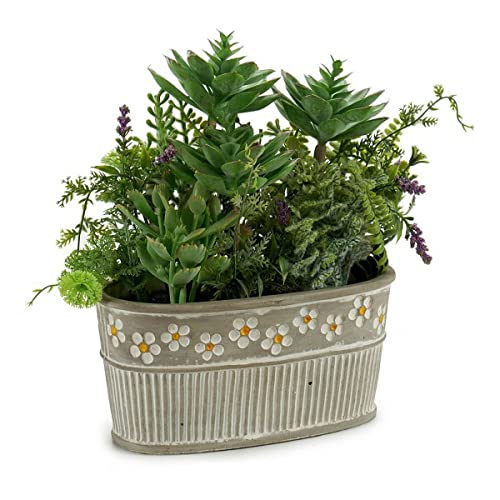 Ibergarden S3601499 Blumentopf Stein oval von Ibergarden