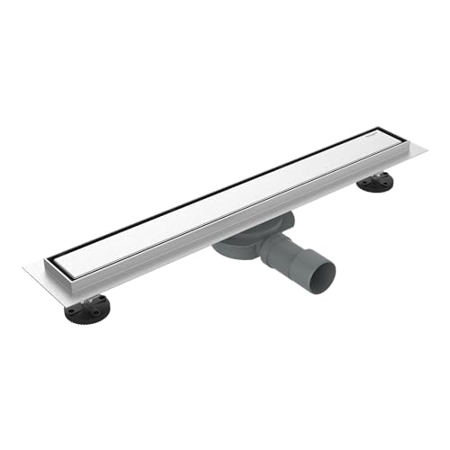 Ibergrif Edelstahl Duschrinne 90 cm Komplettset, Bodenablauf, Siphon mit Geruchsstop, Haarsieb, Befliesbar, Extra flach, Schnelle Drainage Ibergrif Edelstahl Duschrinne 90 cm Komplettset, Bodenablauf, Siphon mit Geruchsstop, Haarsieb, Befliesbar, Extra flach, Schnelle Drainage von Ibergrif