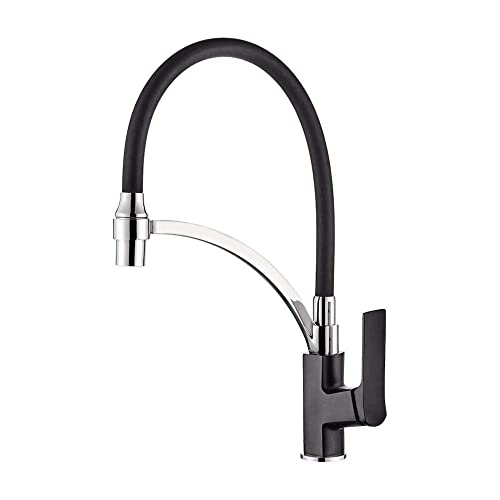 Ibergrif Praga - Küchenarmatur mit Brause, Einhebel Küche Wasserhahn e mit Flexibler Auslauf Ibergrif Praga - Küchenarmatur mit Brause, Einhebel Küche Wasserhahn e mit Flexibler Auslauf von Ibergrif