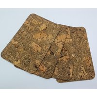 Tischset Kork Rechteckig Aus Dekorativem Mini 200 X 300 Mm 3 Set À 4 Stück, 100 % Platz Teller Vegan, Abwischbar Braun Tischset Kork Rechteckig Aus Dekorativem Mini 200 X 300 Mm 3 Set À 4 Stück, 100 % Platz Teller Vegan, Abwischbar Braun von Iberiashop