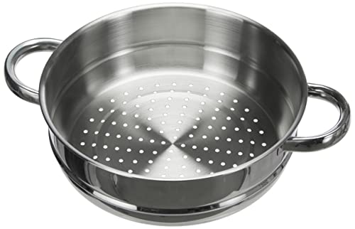 IBILI - Dampfkorb Oslo, 24 cm, Edelstahl, für Töpfe und Pfannen, Silber von IBILI