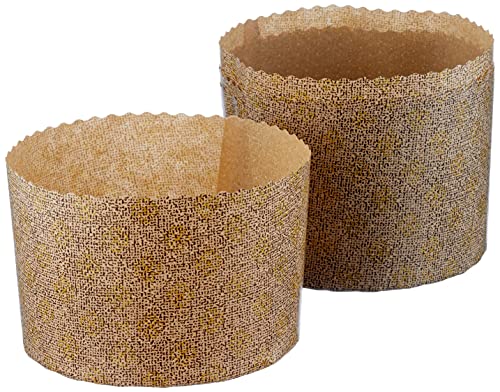Einweg-Panettone-Backform, 500 g, 5 Stück Einweg-Panettone-Backform, 500 g, 5 Stück von IBILI