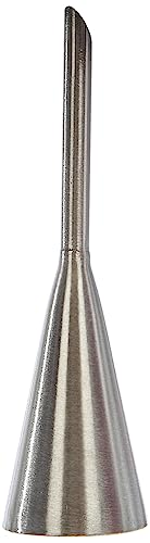 IBILI Spritztülle mit Spitze 4 mm, Edelstahl, Silber, H 90 MM von IBILI
