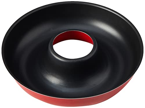 IBILI MOLDE SAVARIN Venus 28 CMS, Stainless Steel, schwarz/rot, 28 x 28 x 5 cm von IBILI