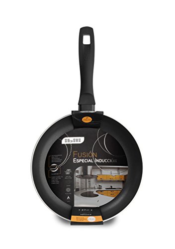 IBILI - Pfanne Fusion, 22 cm, Aluminium, Anti-Haft, geeignet für Induktion, Schwarz IBILI - Pfanne Fusion, 22 cm, Aluminium, Anti-Haft, geeignet für Induktion, Schwarz von IBILI