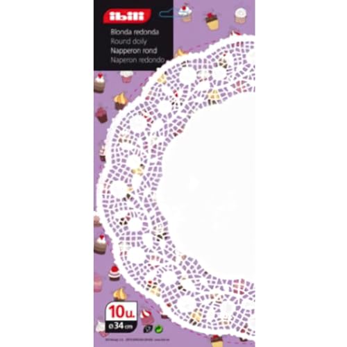 IBILI 701712 Spitzendeckchen rund Weiße 12 cms. IBILI 701712 Spitzendeckchen rund Weiße 12 cms. von IBILI
