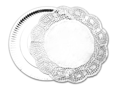 Ibili Teller-/Platzdeckchen-Set, Papier, Silber, 35 x 10 x 10 cm, 6-Einheiten von IBILI