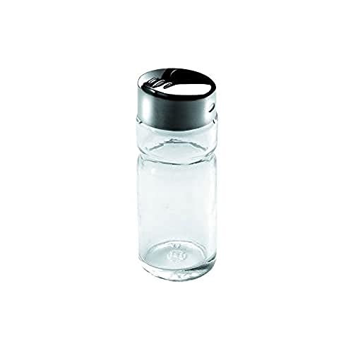IBILI Botella Cristal-SALERO Con TAPA, Stainless Steel, Silber, 3 x 3 x 9,3 cm von IBILI