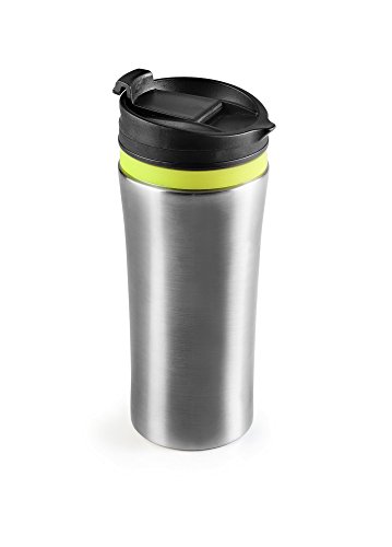 IBILI Vaccum Mug 390 Ml, Stainless Steel, Metallic, 6 x 6 x 20 cm von IBILI