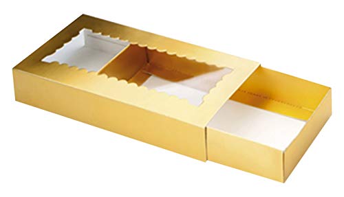 IBILI ESTUCHE para TURRON, Stainless Steel, Gold, 10 x 22 x 3 cm von IBILI