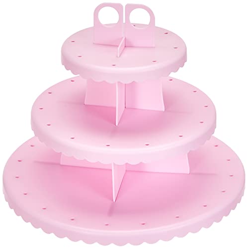 Ibili 827600 Etagere, ideal für Cupcakes / Cakepops, Kunststoff, Löcher für 48 Stäbe von IBILI