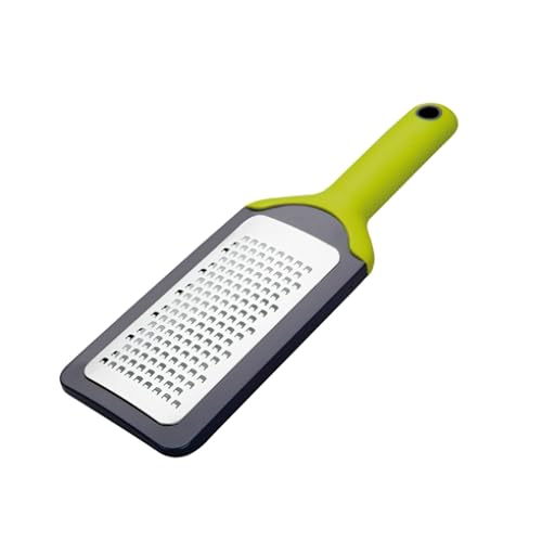 Ibili Easycook Küchenreibe, grobe Rreibe für Gemüse, Zitronen, Käse, Schokolade, Knoblauch, Ingwer, Parmesan, mit Auffang-Modus, 27 x 8 cm von IBILI