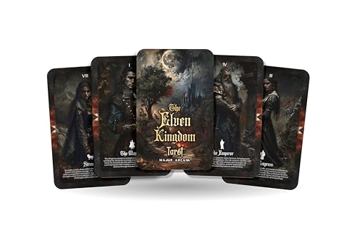 The Elven Kingdom Tarot - 22 Major Arcana - A unique spiritual journey - Entering the magical realm of the elves for ancient wisdom. von Ibiza