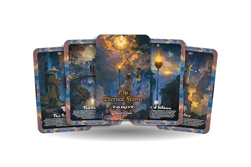 The Eternal Flame Tarot - 22 Major Arcana - A unique spiritual journey - Igniting the inner spark of divinity and everlasting truth. von Ibiza