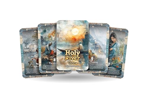 The Holy River Tarot - 22 Major Arcana - A unique spiritual journey - Flowing with the sacred energy of the world's revered rivers. von Ibiza