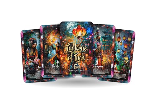 The Lanterns of Luck Tarot - 22 Major Arcana - A unique spiritual journey - Illuminating the path with the guiding light of fortune. von Ibiza