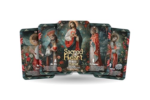 The Sacred Heart Tarot - 22 Major Arcana - A unique spiritual journey - Delving into the depths of divine love and compassion. von Ibiza