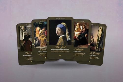 The Tarot of Vermeer - Major Arcana - Baroque Tarot - Tarot Deck - Fortune Telling - Divination tools - Tarot Gift - Illustrated Cards von Ibiza