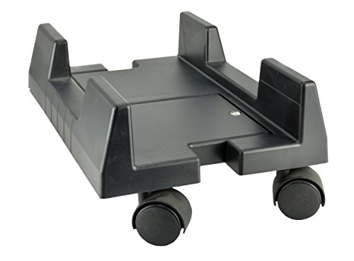IC Intracom MANHATTAN CPU Staender Schuetzt den Computer Einstellbare Breite von 15.5 cm bis 25.5 cm Rollen inklusive von MCL