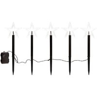 IC Winterworld LED Stern "Weihnachtsstern, Weihnachtsdeko", Gartenstecker mit Timerfunktion, für den Innen- und Außenbereich von Ic Winterworld