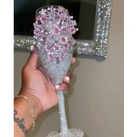Hübsche Aus Rosa Glas von IceCastleBoutique