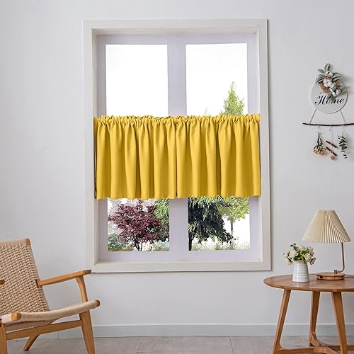 Icegrey Blickdichte Scheibengardinen Privatsphäre Vorhang Fenstervorhang für Kurzfenster Einfarbig Gardine für kleine Fenster Küche Wohnzimmer Cafè Landhaus Icegrey Blickdichte Scheibengardinen Privatsphäre Vorhang Fenstervorhang für Kurzfenster Einfarbig Gardine für kleine Fenster Küche Wohnzimmer Cafè Landhaus von Icegrey