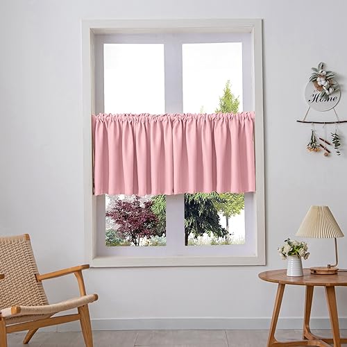 Icegrey Blickdichte Scheibengardinen Privatsphäre Vorhang Fenstervorhang für Kurzfenster Einfarbig Gardine für kleine Fenster Küche Wohnzimmer Cafè Landhaus Icegrey Blickdichte Scheibengardinen Privatsphäre Vorhang Fenstervorhang für Kurzfenster Einfarbig Gardine für kleine Fenster Küche Wohnzimmer Cafè Landhaus von Icegrey