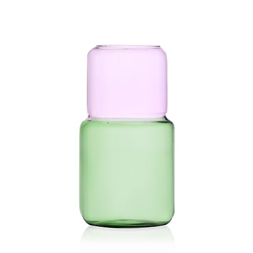 Ichendorf Milano Vase rosa/grün Revolve Kollektion von Ichendorf Milano