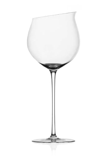 Ichendorf Milano Rotweinglas Voll, frisch und weich | Kollektion Solisti Cutted | 60 cl | Crystal | mundgeblasen und handgearbeitet von Ichendorf Milano