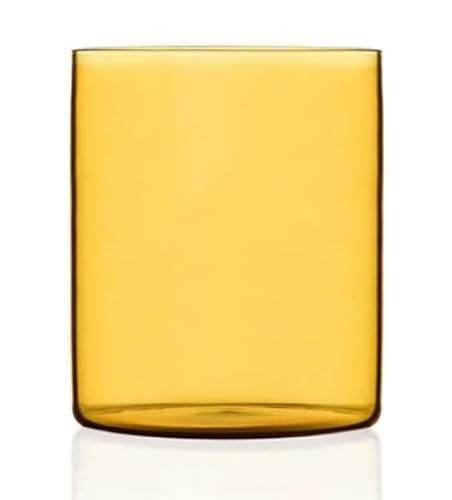 Ichendorf ZYLINDER EXTRA LIGHT FARBE Wasserglas gelb von Ichendorf Milano