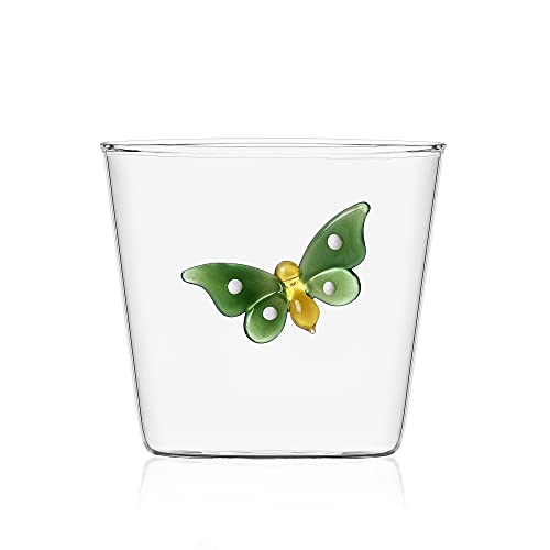 Ichendorf Milano 0.09352044 Tumbler Schmetterling Grün Kollektion Garden Picknick von Ichendorf Milano