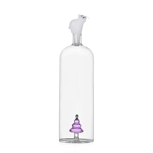 Ichendorf Flasche Wish Tree Rosa und Weißer Bär - H 26 cm von Ichendorf Milano