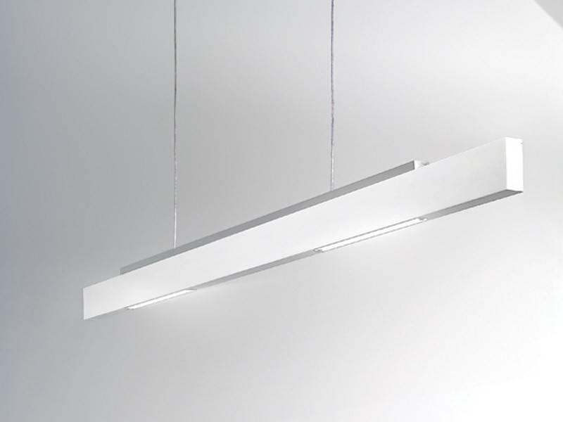 Icone Minitallux Tratto S2 Pendelleuchte Hängelampe Direkt Indirektlicht Weiß von Icone Minitallux