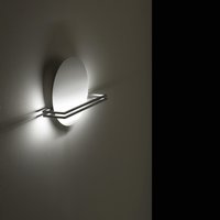 Icone Essenza 30 D LED Wandleuchte 3000 K, weiß / schwarz von Icone