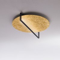 Icone Essenza 47 LED Deckenleuchte Gold pulverbeschichtet / schwarz von Icone