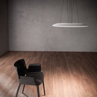 Icone Lady B LED Pendelleuchte, Ø: 80 cm 3000 K, weiß von Icone