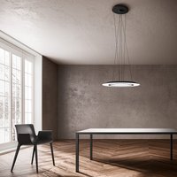 Icone Lady B LED Pendelleuchte, Ø: 80 cm 3000 K, schwarz von Icone