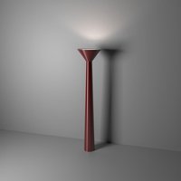Icone Lama LED Stehleuchte rot / weiß von Icone