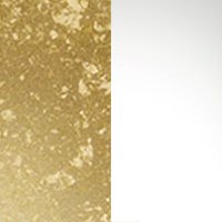 Icone Masai LED Deckenleuchte Gold pulverbeschichtet / weiß von Icone