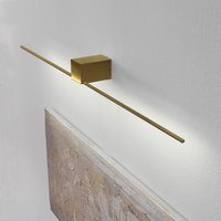 Icone Orizzonte LED Bilderleuchte, Länge: 90 cm Gold matt von Icone