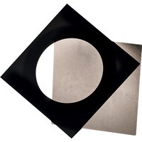 Icone Petra 21 LED Wand- / Deckenleuchte Ecrù / schwarz von Icone