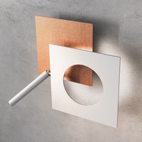 Icone Petra 21.L LED Wandleuchte Kupfer / weiß von Icone