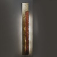 Icone Piastra RG LED Wandleuchte, 160 x 20 cm Blattgold / Rost von Icone