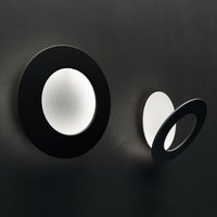 Icone Vera 26 LED Wandleuchte schwarz / weiß von Icone