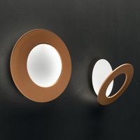 Icone Vera 26 LED Wandleuchte Kupferbronze / weiß von Icone