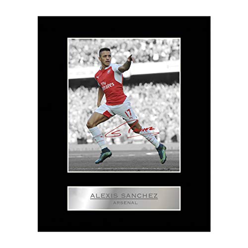 Alexis Sanchez Signiert Foto Display Arsenal FC von Iconic pics