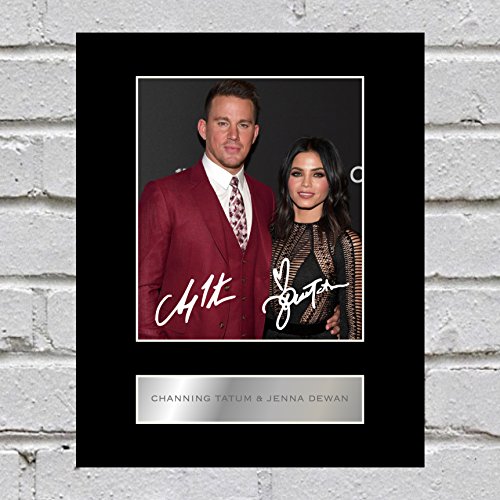 Channing Tatum und Jenna Dewan Foto Display von Iconic pics