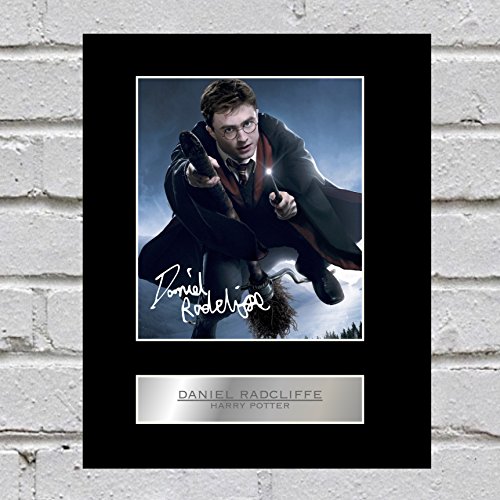 Daniel Radcliffe Signiertes Foto mit Passepartout, Harry Potter von Iconic pics